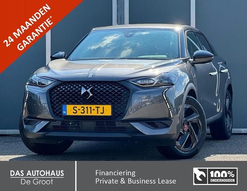 Grijs Gebruikt 2022 DS Automobiles DS3 Crossback E-Tense Performance Line Plus SUV | € 21.495 - Afbeelding 1/2