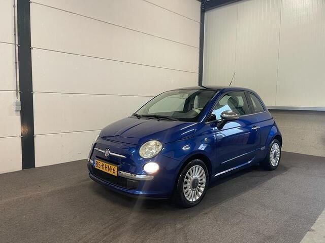 Blauw Gebruikt 2009 Fiat 500 Lounge Hatchback | € 5.950 (Duur) - Afbeelding 1/4