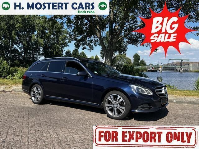 Blauw Gebruikt 2014 Mercedes E300 Avantgarde Stationwagen | € 12.500 (Duur) - Afbeelding 1/4