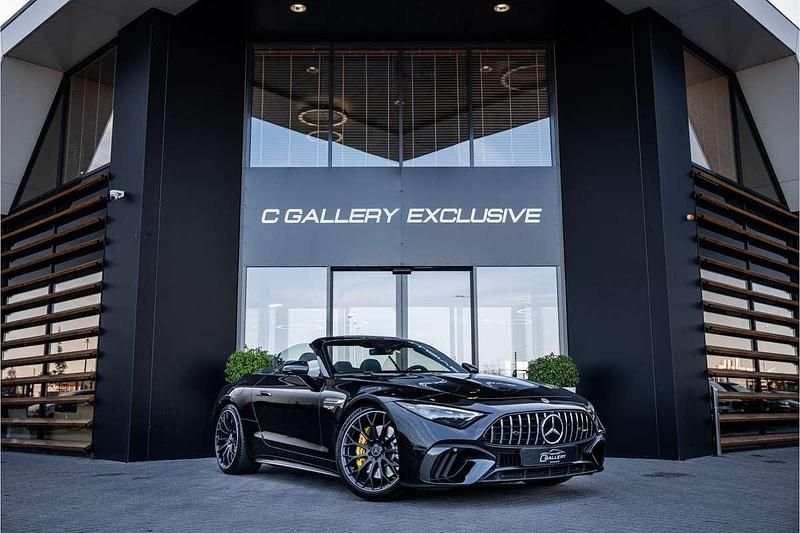 Zwart, metallic lak Gebruikt 2024 Mercedes SL63 AMG AMG Cabriolet | € 209.995 (Iets duurder) - Afbeelding 1/4