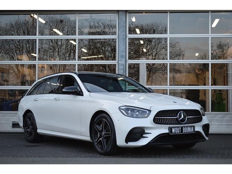 Occasion Mercedes E300 Business 320 PK (235 kW) 2022 Wit Stationwagen