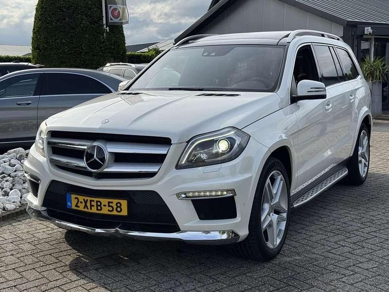 Wit Gebruikt 2014 Mercedes GL500 AMG SUV | € 39.950 - Afbeelding 1/4