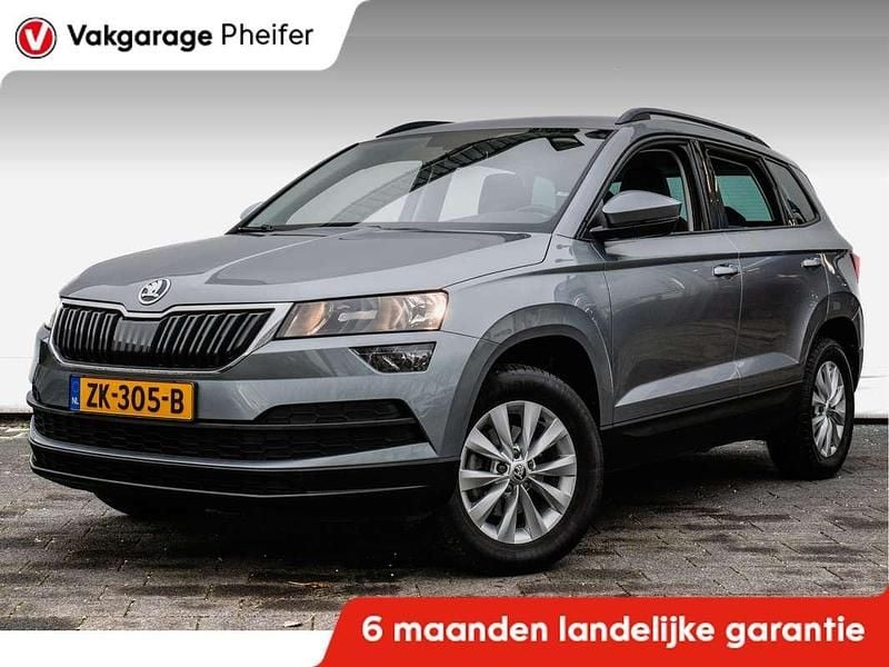 Grijs Gebruikt 2019 Skoda Karoq Ambition SUV | € 17.850 (Eerlijke prijs) - Afbeelding 1/3