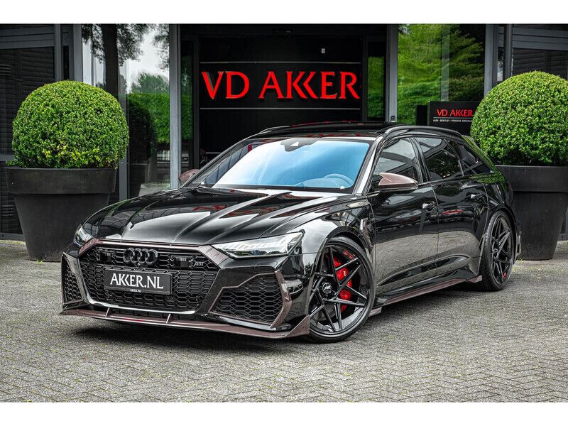 Zwart Gebruikt 2021 Audi RS6 Advanced Stationwagen | € 259.950 - Afbeelding 1/4