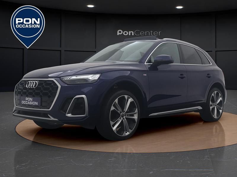 Blauw Occasion 2021 Audi Q5 S-Line SUV | € 42.850 (Goede deal) - Afbeelding 1/3