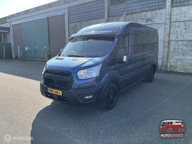 Blauw Gebruikt 2022 Ford Transit Trend Van | € 25.750 (Duur) - Afbeelding 1/4