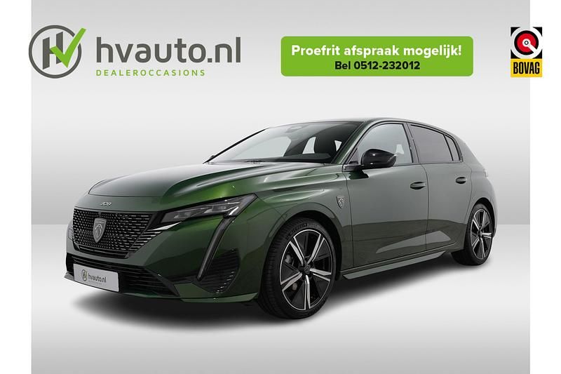 Groen Occasion 2024 Peugeot 308 GTi Hatchback | € 27.895 (Eerlijke prijs) - Afbeelding 1/4