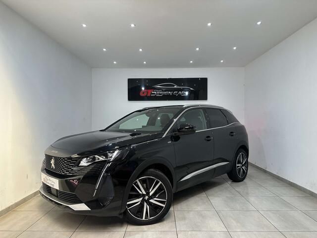 Zwart Gebruikt 2021 Peugeot 3008 GTi SUV | € 22.499 (Eerlijke prijs) - Afbeelding 1/4