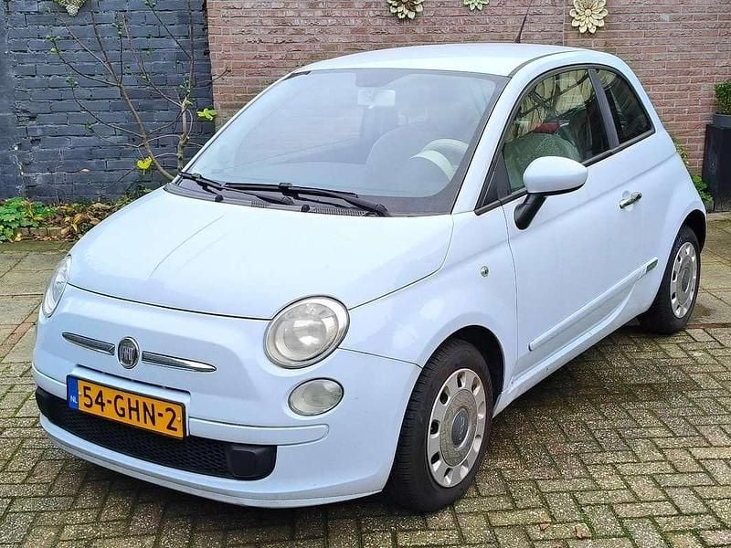 Blauw Occasion 2008 Fiat 500 Pop Hatchback | € 2.700 (Goede deal) - Afbeelding 1/4