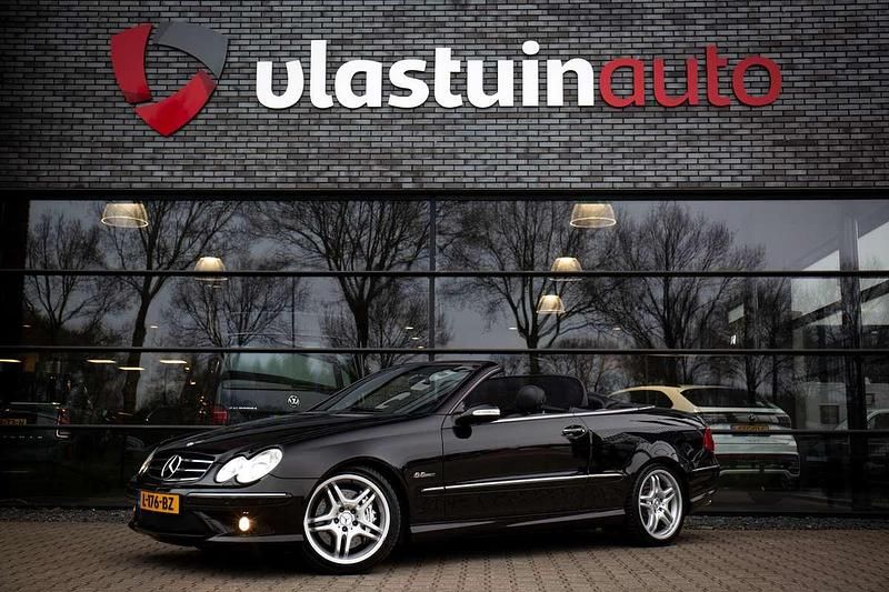 Zwart Gebruikt 2006 Mercedes CLK55 AMG AMG Cabriolet | € 24.850 - Afbeelding 1/4