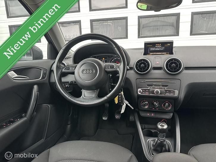 Occasion Audi A1 Sportback S-Line 95 PK (69 kW) 2016 Zwart Hatchback