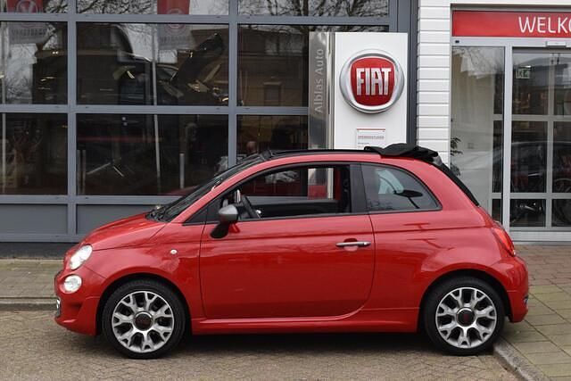Occasion Fiat 500C Sport 80 PK (58 kW) 2018 Rood Cabriolet