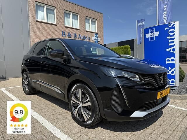 Zwart Gebruikt 2024 Peugeot 3008 Allure SUV | € 27.850 (Super prijs) - Afbeelding 1/4