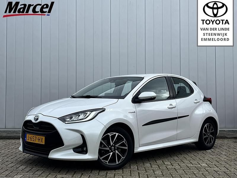 Wit Gebruikt 2020 Toyota Yaris Hybrid Edition Hatchback | € 18.400 (Goede deal) - Afbeelding 1/4