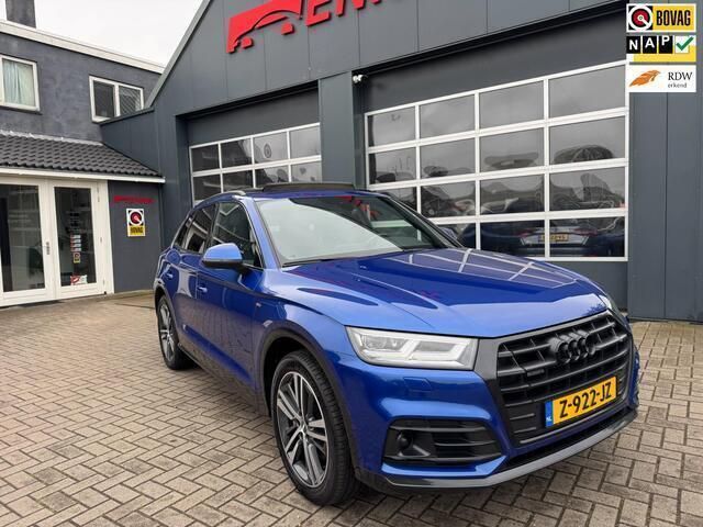 Blauw, metallic lak Gebruikt 2020 Audi Q5 Competition SUV | € 36.950 (Goede deal) - Afbeelding 1/4