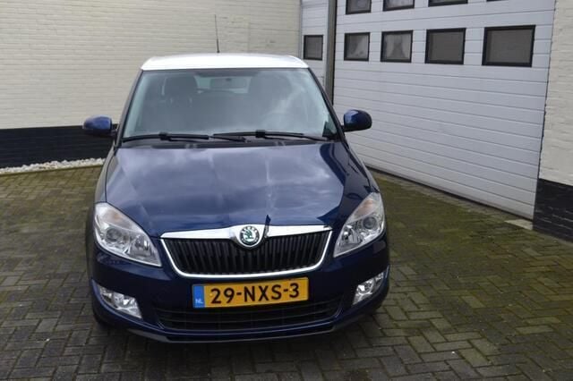 Occasion Skoda Fabia Ambition 86 PK (63 kW) 2010 Blauw Hatchback