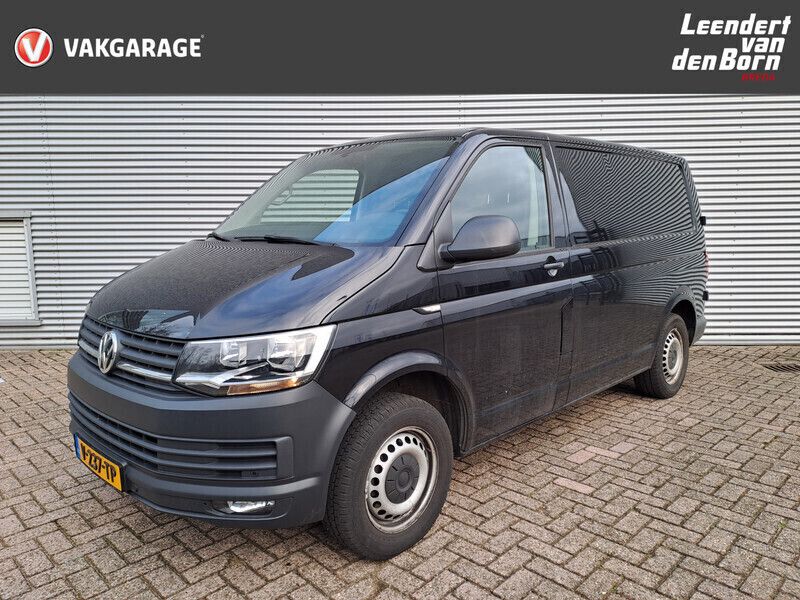 Zwart Gebruikt 2019 VW T6.1 Highline Van | € 15.995 (Super prijs) - Afbeelding 1/4