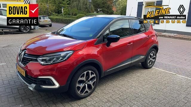 Rood Gebruikt 2017 Renault Captur Intens SUV | € 11.450 (Eerlijke prijs) - Afbeelding 1/4