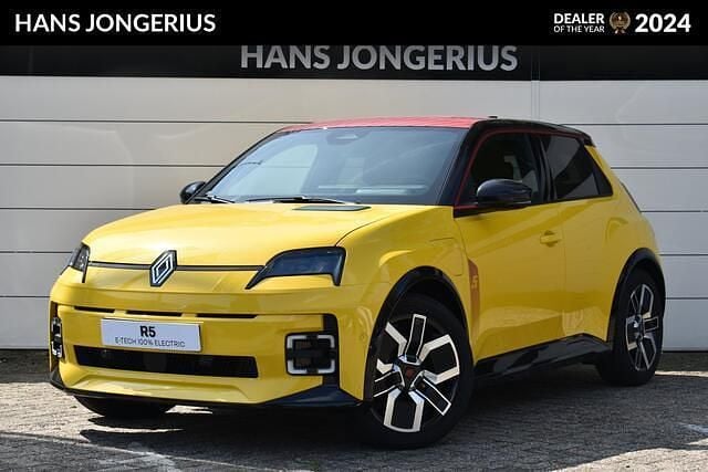 Twotone jaune pop! / noir étoilé (geel metallic) Nieuw 2026 Renault R5 Iconic Hatchback | € 32.048 (Eerlijke prijs) - Afbeelding 1/4