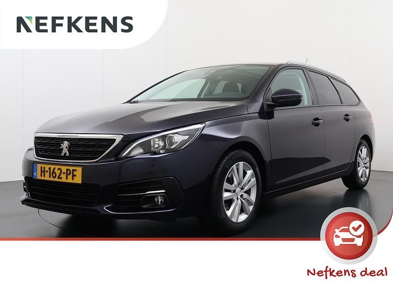 Blauw Occasion 2020 Peugeot 308 SW Stationwagen | € 13.900 (Super prijs) - Afbeelding 1/4