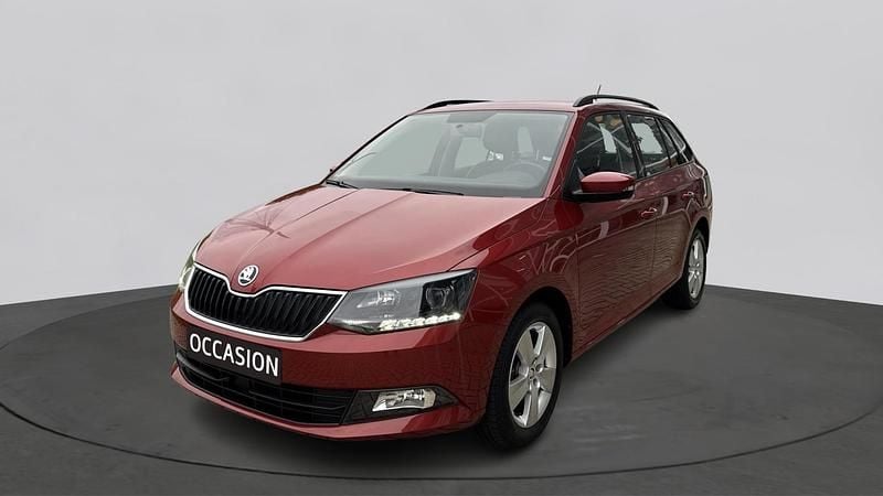 Rood Gebruikt 2017 Skoda Fabia Business Line Stationwagen | € 12.450 (Eerlijke prijs) - Afbeelding 1/4