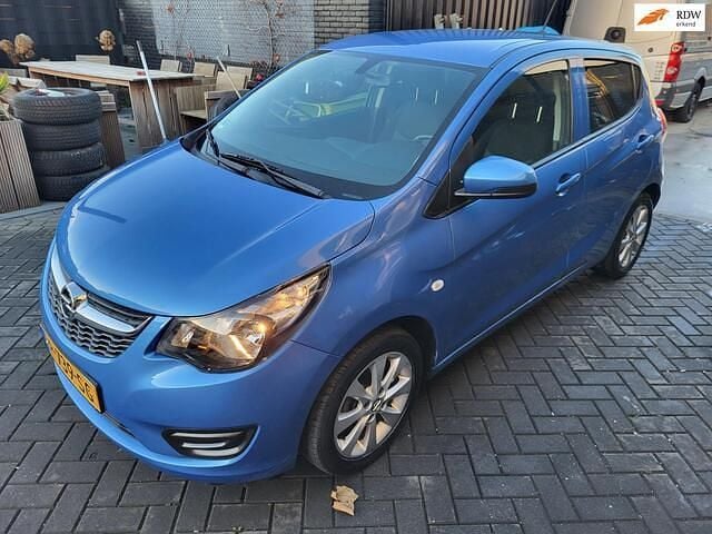Blauw (metallic) Occasion 2017 Opel Karl Edition Hatchback | € 5.950 (Super prijs) - Afbeelding 1/4
