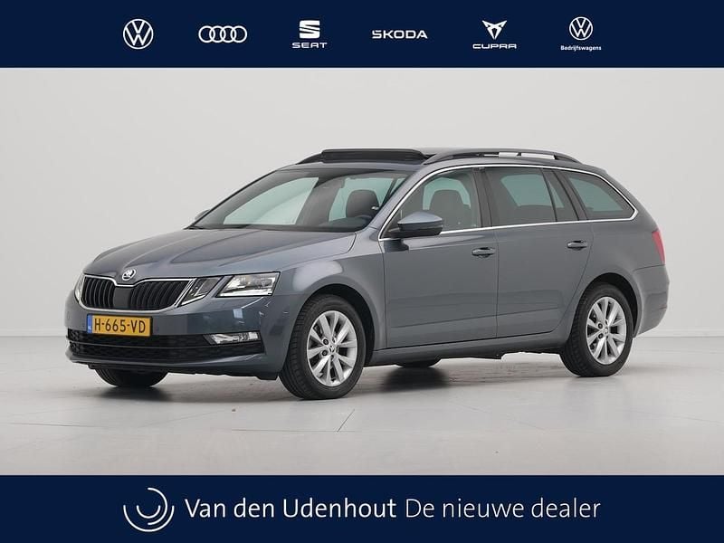 Midden grijs metallic Gebruikt 2020 Skoda Octavia Business Line Stationwagen | € 19.740 (Eerlijke prijs) - Afbeelding 1/4