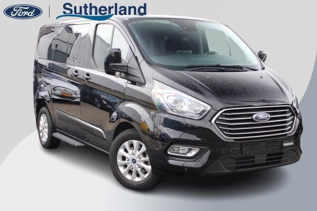 Zwart Gebruikt 2021 Ford Tourneo Custom Titanium MPV | € 43.899 - Afbeelding 1/4