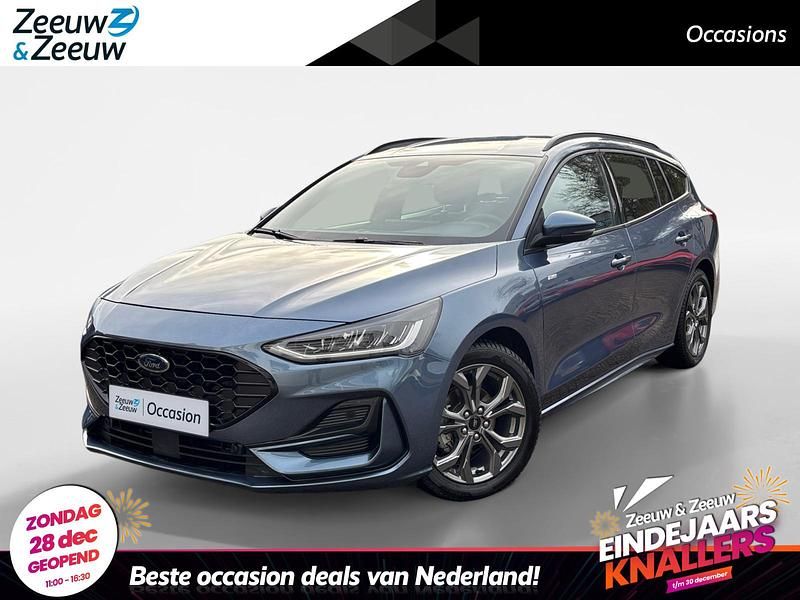 Chrome blue Gebruikt 2023 Ford Focus ST-Line Stationwagen | € 22.940 (Eerlijke prijs) - Afbeelding 1/4