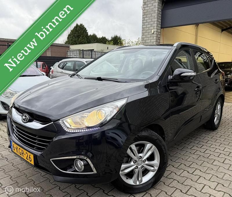 Zwart Gebruikt 2011 Hyundai ix35 Active SUV | € 9.450 (Super prijs) - Afbeelding 1/4