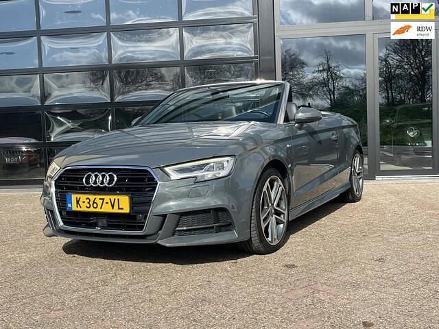 Grijs Gebruikt 2017 Audi A3 Cabriolet Design Cabriolet | € 22.950 (Eerlijke prijs) - Afbeelding 1/4