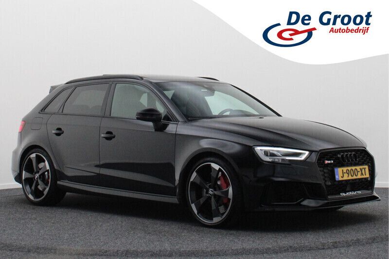 Zwart Gebruikt 2018 Audi RS3 Design Hatchback | € 48.950 (Iets duurder) - Afbeelding 1/4