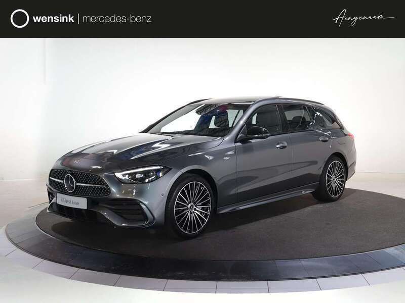 Grijs Nieuw 2025 Mercedes C300e Business Stationwagen | € 69.354 (Iets duurder) - Afbeelding 1/4