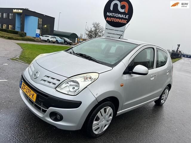 Grijs Occasion 2010 Nissan Pixo Acenta Hatchback | € 1.650 (Super prijs) - Afbeelding 1/4
