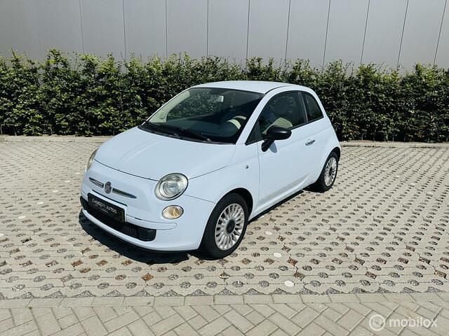 Blauw Gebruikt 2009 Fiat 500 Lounge Hatchback | € 2.999 (Goede deal) - Afbeelding 1/4