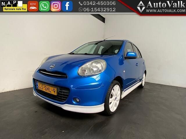 Blauw Gebruikt 2011 Nissan Micra S Hatchback | € 4.249 (Goede deal) - Afbeelding 1/4