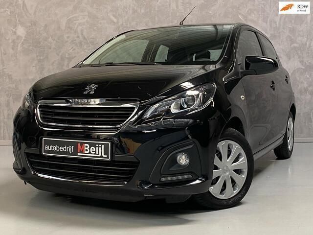 Zwart Gebruikt 2018 Peugeot 108 Active Hatchback | € 8.745 (Eerlijke prijs) - Afbeelding 1/4