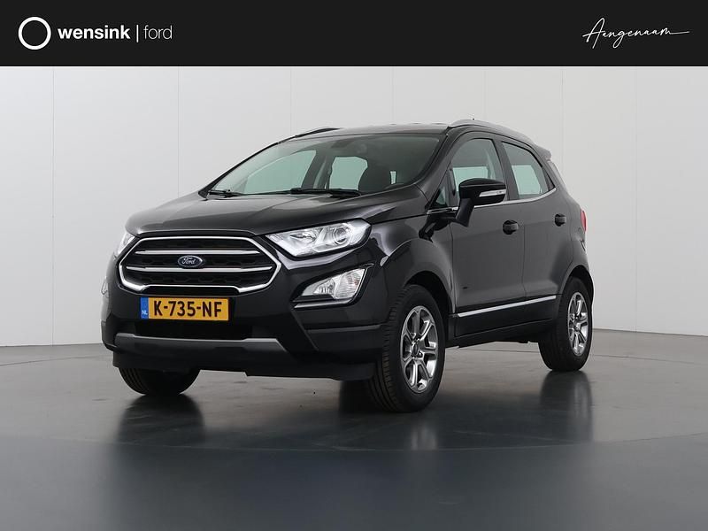 Zwart Gebruikt 2019 Ford Ecosport Titanium SUV | € 15.835 (Eerlijke prijs) - Afbeelding 1/4