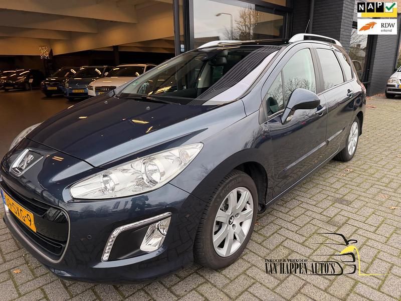 Blauw Gebruikt 2012 Peugeot 308 Stationwagen | € 3.950 (Eerlijke prijs) - Afbeelding 1/4