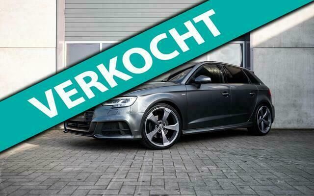 Grijs Gebruikt 2018 Audi A3 Sportback S-Line Hatchback | € 30.950 (Duur) - Afbeelding 1/4