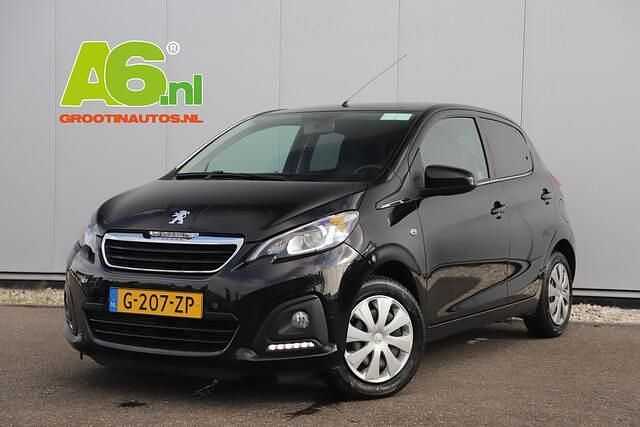 Zwart Gebruikt 2020 Peugeot 108 Active Hatchback | € 7.990 (Goede deal) - Afbeelding 1/4