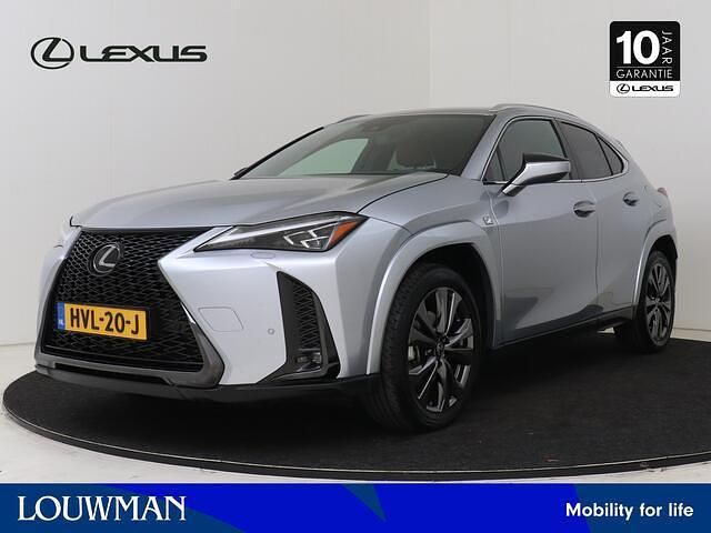 Grijs (metallic) Occasion 2022 Lexus UX 250h Sport Line SUV | € 35.950 (Eerlijke prijs) - Afbeelding 1/4