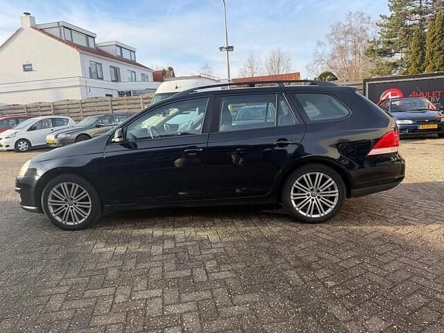Occasion VW Golf V Comfortline 122 PK (89 kW) 2007 Zwart (metallic) Stationwagen