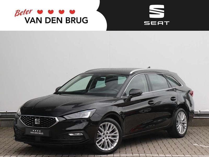 Zwart Gebruikt 2021 Seat Leon XCELLENCE Stationwagen | € 21.900 (Eerlijke prijs) - Afbeelding 1/3
