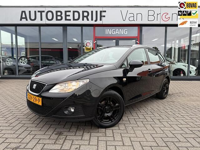 Zwart, metallic lak Gebruikt 2011 Seat Ibiza ST Style Stationwagen | € 5.850 (Eerlijke prijs) - Afbeelding 1/4