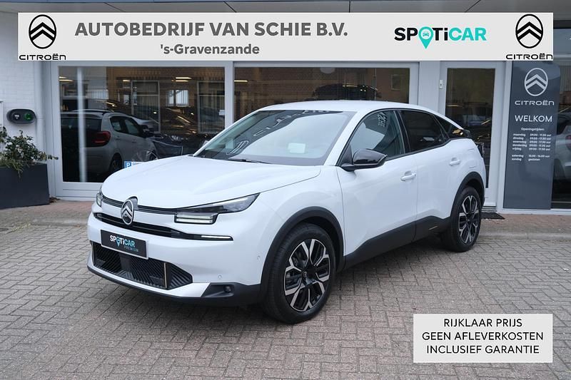 Wit Nieuw 2025 Citroën C4 SUV | € 32.950 - Afbeelding 1/4