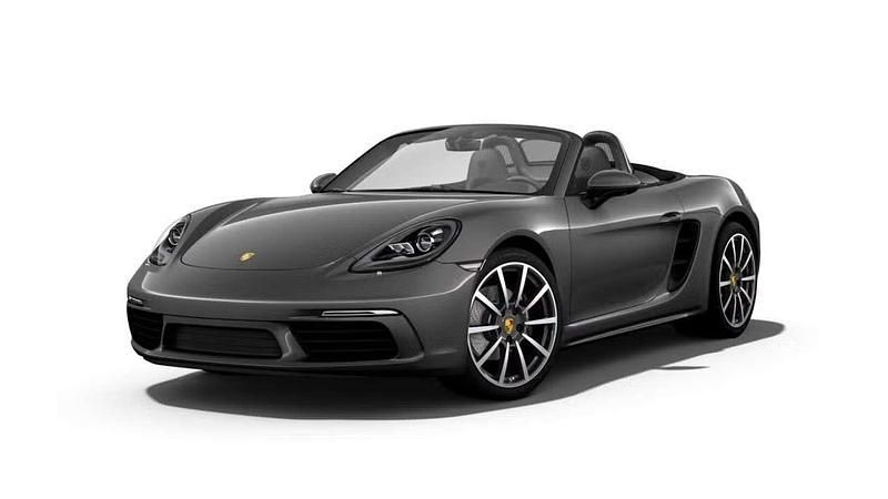 Grijs, metallic lak Gebruikt 2017 Porsche 718 Boxster Cabriolet | € 69.900 - Afbeelding 1/4