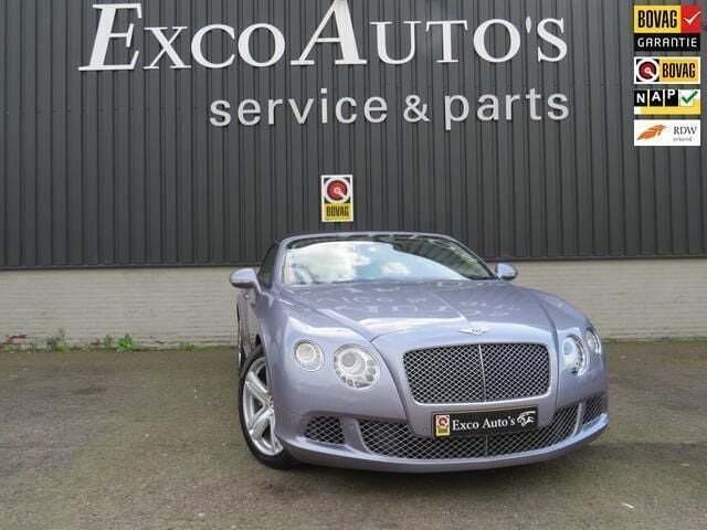 Blauw Gebruikt 2012 Bentley Continental GT Convertible Cabriolet | € 72.500 (Eerlijke prijs) - Afbeelding 1/4