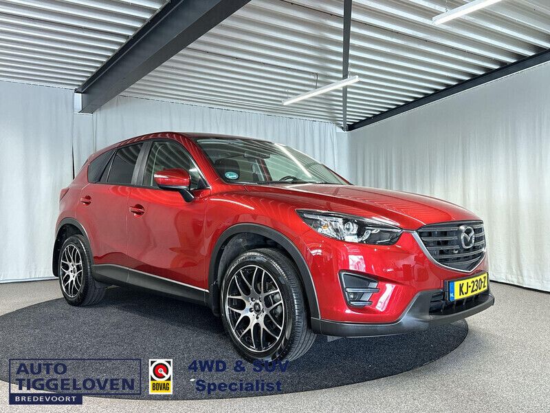 Rood Gebruikt 2016 Mazda CX-5 SUV | € 20.695 (Eerlijke prijs) - Afbeelding 1/4