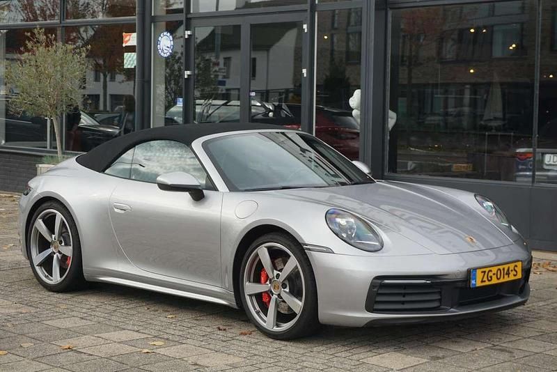 Grijs Gebruikt 2019 Porsche 911 Carrera Cabriolet Cabriolet | € 139.980 (Super prijs) - Afbeelding 1/4